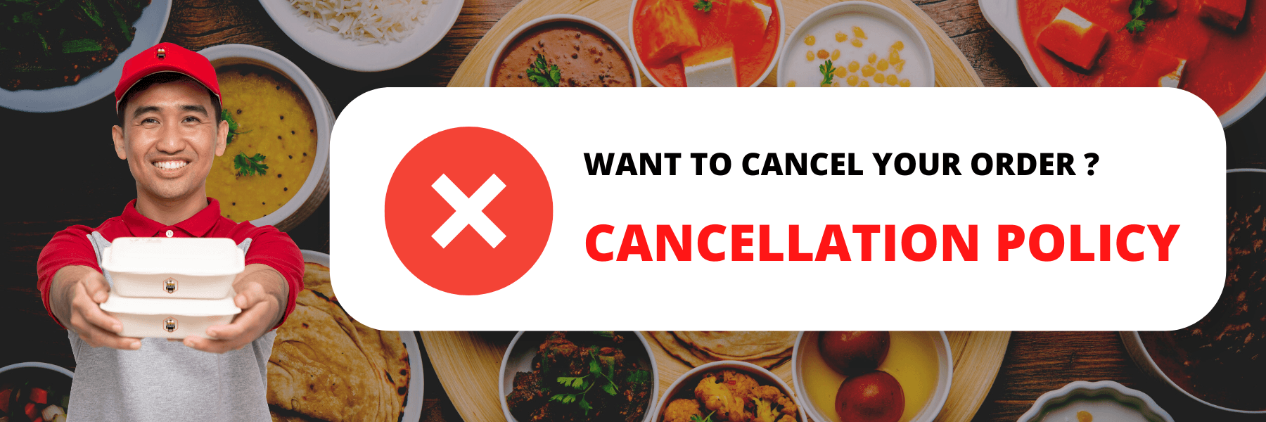 Want to cancel your order? - Rajbhog Khana Cancellation Policy