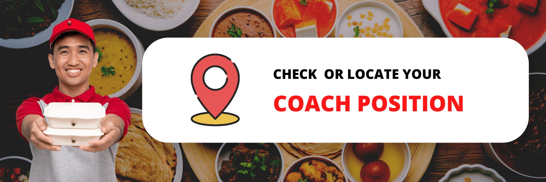 Check or locate your coach position
